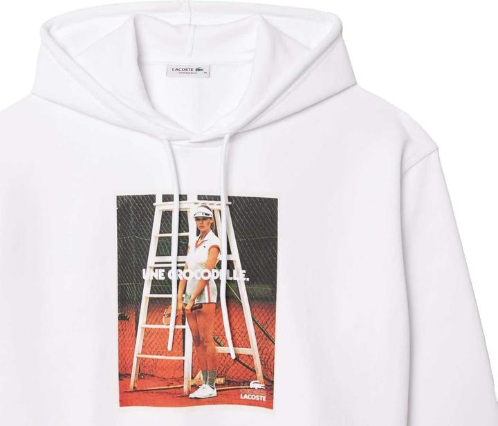 Immagine prodotto Lacoste Felpa con Cappuccio Oversize Stampa Donna (34)