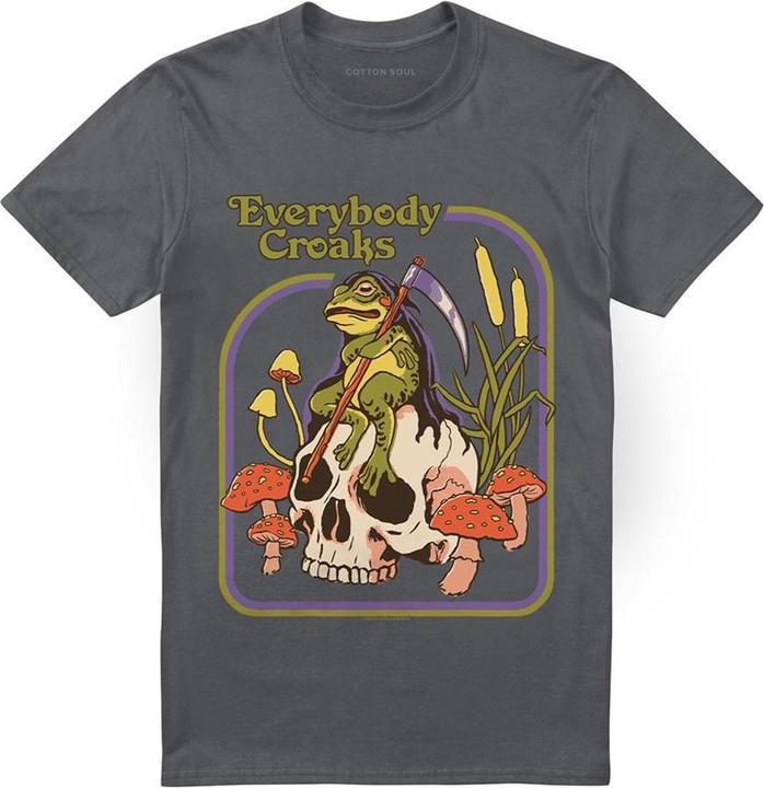 Produktbild Steven Rhodes Everybody Croaks TShirt (4XL)