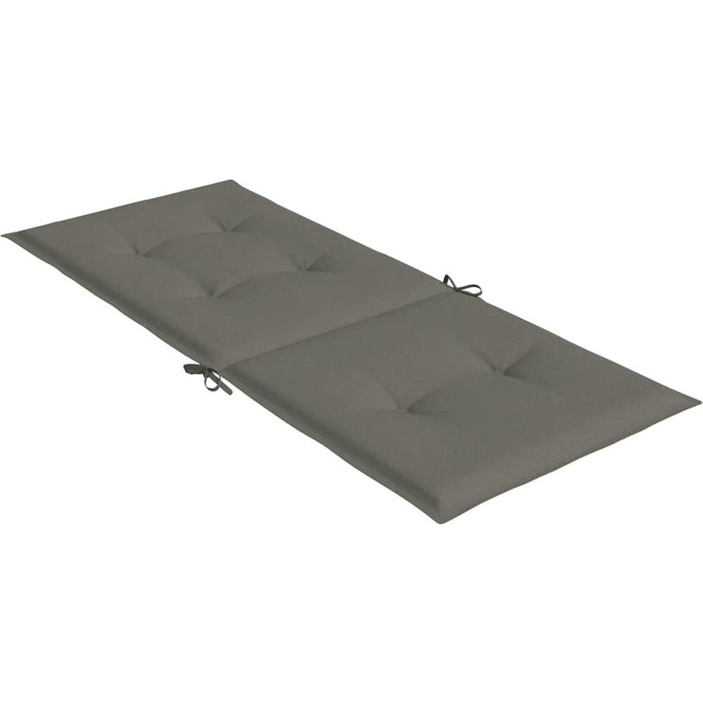 Thumbnail - VidaXL, Sitzkissen, Hochlehner-Auflagen 6 Stk. Stoff (120 x 50 x 4 cm)