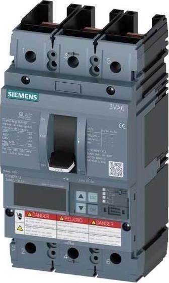Siemens Circuit-breaker 100A 3p 40-100A/In 3VA6210-6KL31-2AA0
