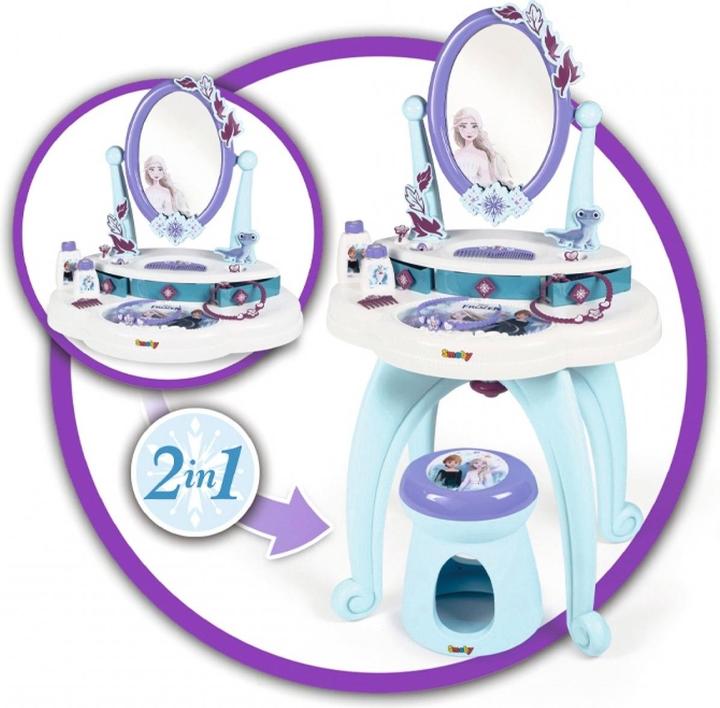 Immagine prodotto Smoby Tavolino da toilette Frozen 2 in 1