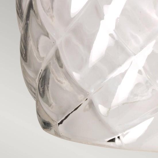 Productafbeelding Elstead Lighting Plantation LED wandlamp G9 parelmoer brons IP44 (320 lm, G9)