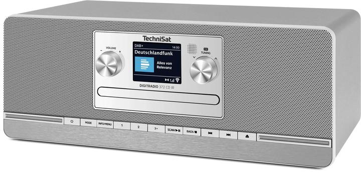 Produktbild TechniSat DigatRadio 372 CD IR (DAB, DAB+, FM, Internetradio, Bluetooth, WLAN)