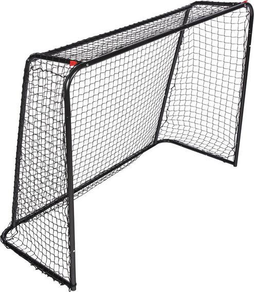 Actual product image Super Eq SuperEQ Floorball goal pluggable in elegant black - 160x115cm metal frame