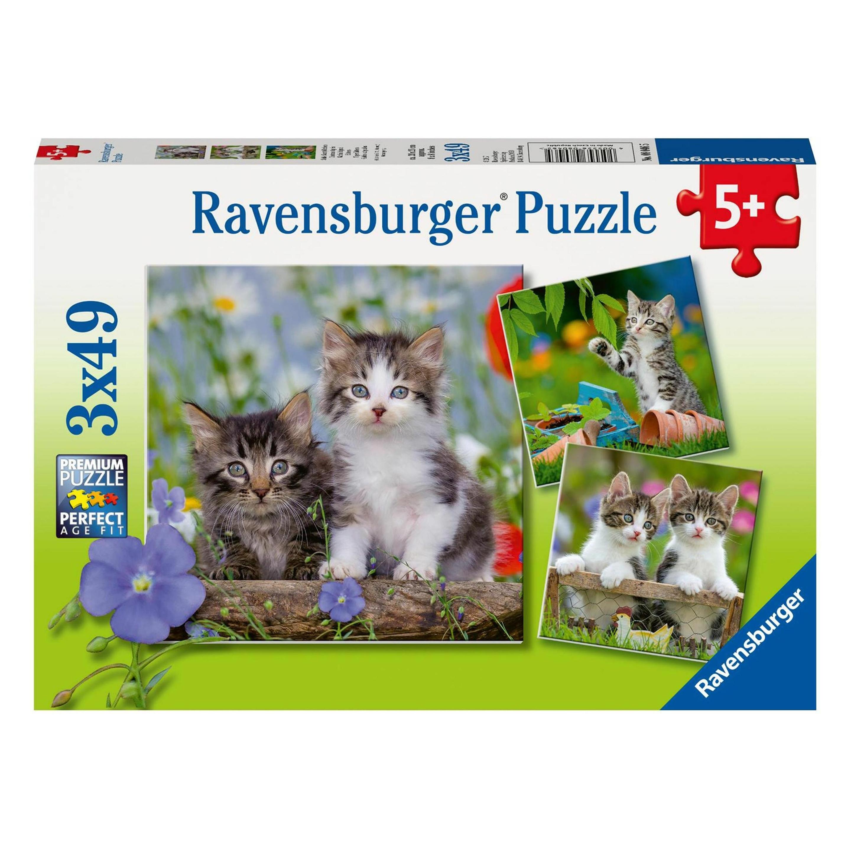 Ravensburger Zoete fluwelen pootjes (49 onderdelen)