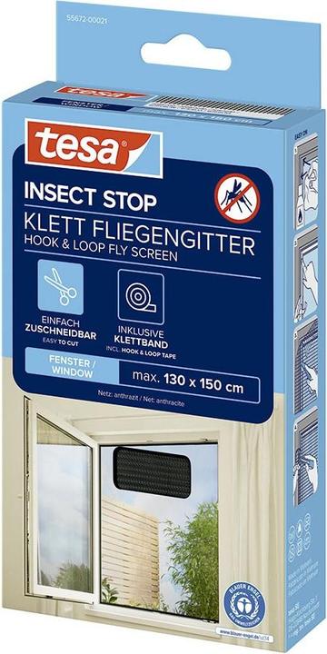 Actual product image tesa Insect screen STANDARD window (130 x 150 cm)