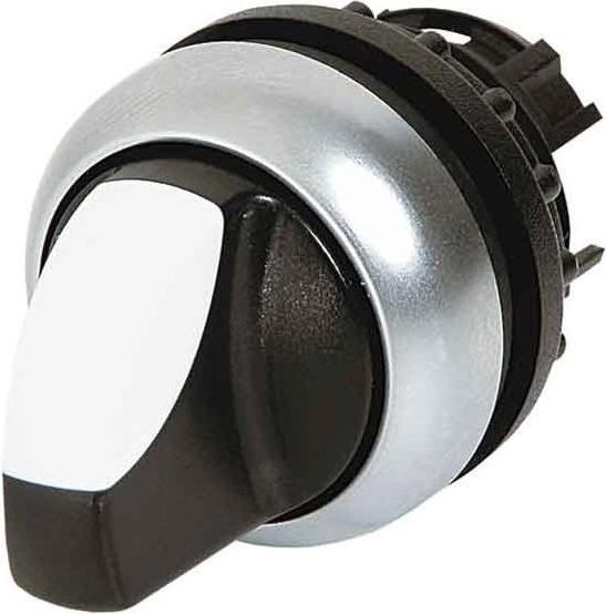 Produktbild Eaton Electric GmbH Leuchtwahltaste m.Knebelg. 3 Stell. weiss M22S-W