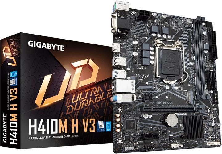 Produktbild Gigabyte MB H V3 H410,S1200,mATX,Intel (LGA 1200, Intel H510, mATX)