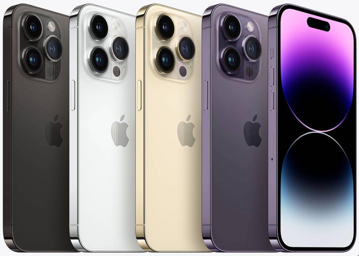 Produktbild Apple iPhone 14 Pro Max (128 GB, Space Black, 6.70", SIM + eSIM, 48 Mpx, 5G)