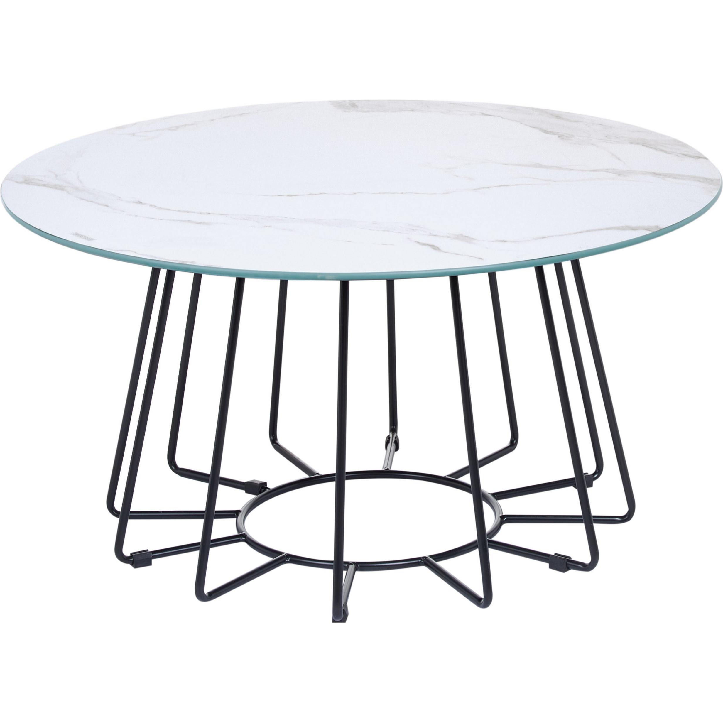 Beliani, Couchtisch + Beistelltisch, Bernie (80 x 40 x 40 cm)