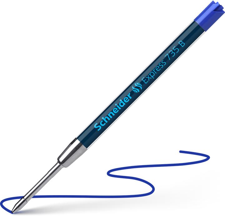 Actual product image Schneider Mine EXPRESS 735 B (1 pcs., Blue, 0.60 mm)