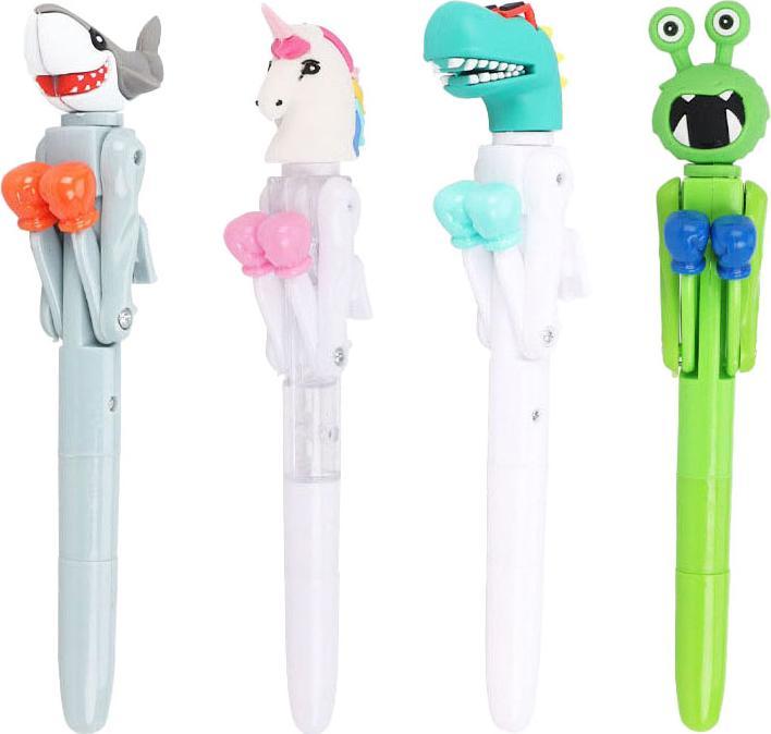 Actual product image Biros animal (Multicoloured assorted, 1 x)