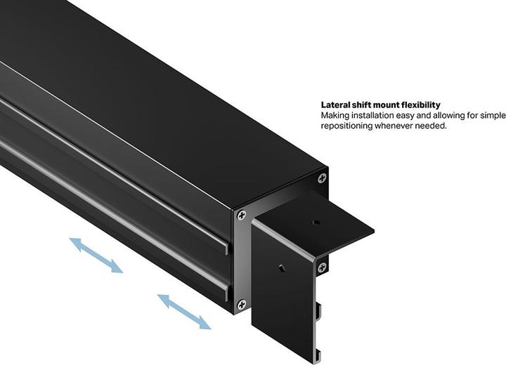 Image du produit Multibrackets Écran de projection motorisé M 200x112, noir (90", 16:9)