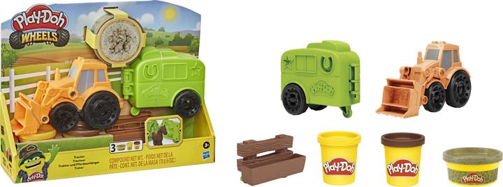 Actual product image Play-Doh Tractor and horse trailer
