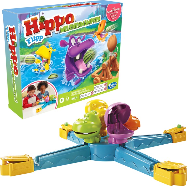 Produktbild Hasbro Gaming Hippo Flipp Melonenmampfen (Deutsch)