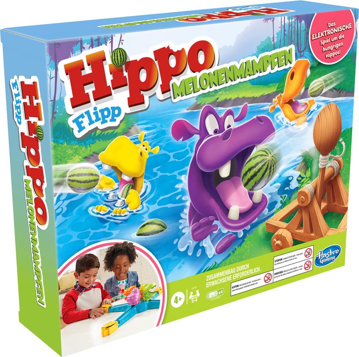 Actual product image Hasbro Gaming Hippo Flipp Melon Munching (German)