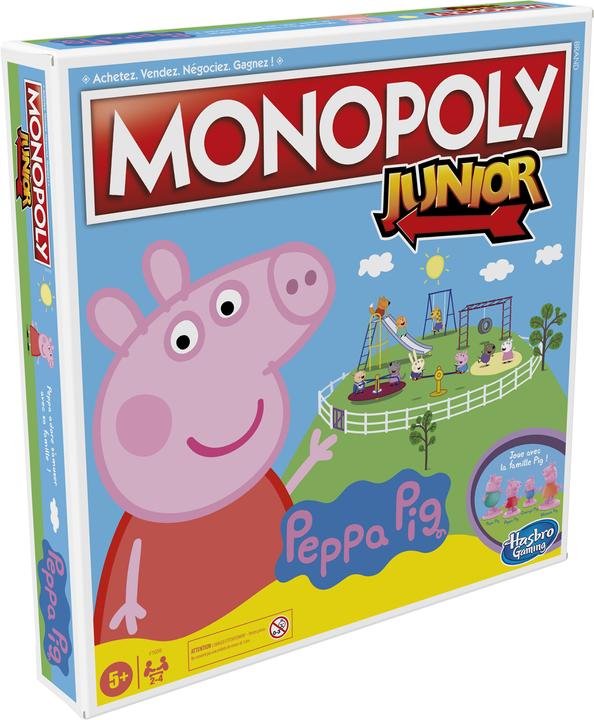 Produktbild Monopoly Junior: Peppa Pig (Französisch, 2 - 4 Spieler)