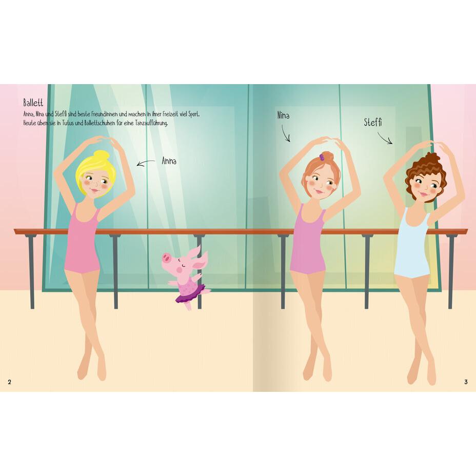 Thumbnail - Ullmann, Sticker, Sport & Freizeit (Anziehpuppen, Anziehpuppen-Sticker)