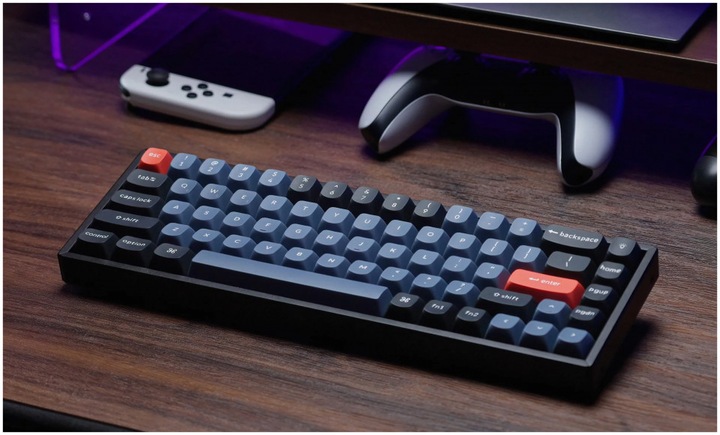 Actual product image Keychron Key K6Pro 65% Alu RGB Key Red H K6P-J1-EN (DE, Wireless)