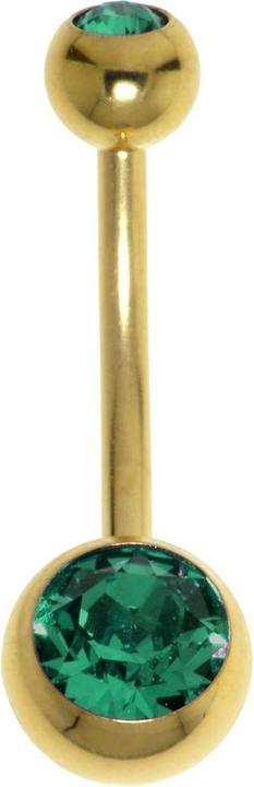 Immagine prodotto Bijouteria Piercing ventre (Acciaio inossidabile, Rivestimento PVD, Cristallo Swarovski)