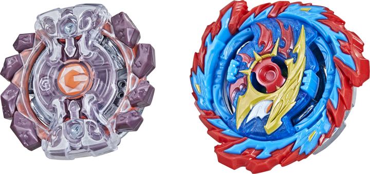 Immagine prodotto Hasbro eyblade Burst Surge Speedstorm Mirage Helios H6 e Gaianon G6 (Inglese, Francese, Tedesco, Italiano)