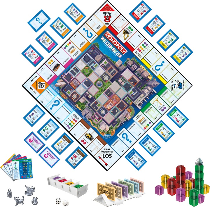 Actual product image Monopoly Skyscraper (German)