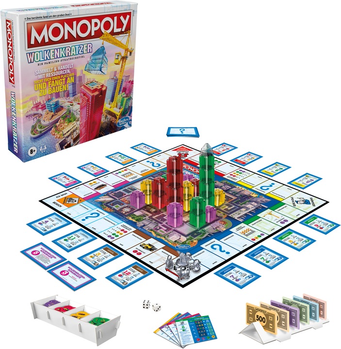 Actual product image Monopoly Skyscraper (German)