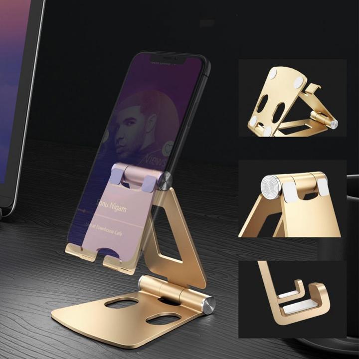 Actual product image Tech-Protect Podstawka UNIVERSAL STAND HOLDER FOR SMARTPHONES Silver.