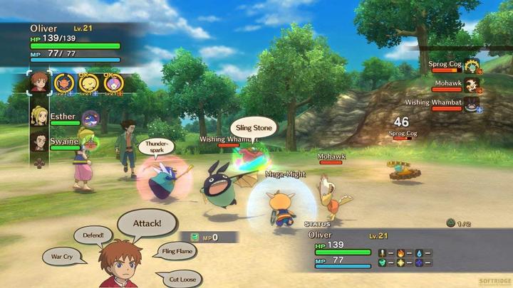 Produktbild Bandai Namco Ni No Kuni: Der Fluch der weissen Königin Remastered (PS4, Multilingual)
