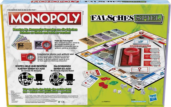 Produktbild Monopoly Falsches Spiel (Deutsch)