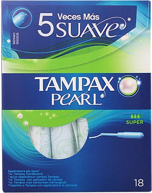 Image du produit Tampax Pearl Super (18x, Large, Normal)
