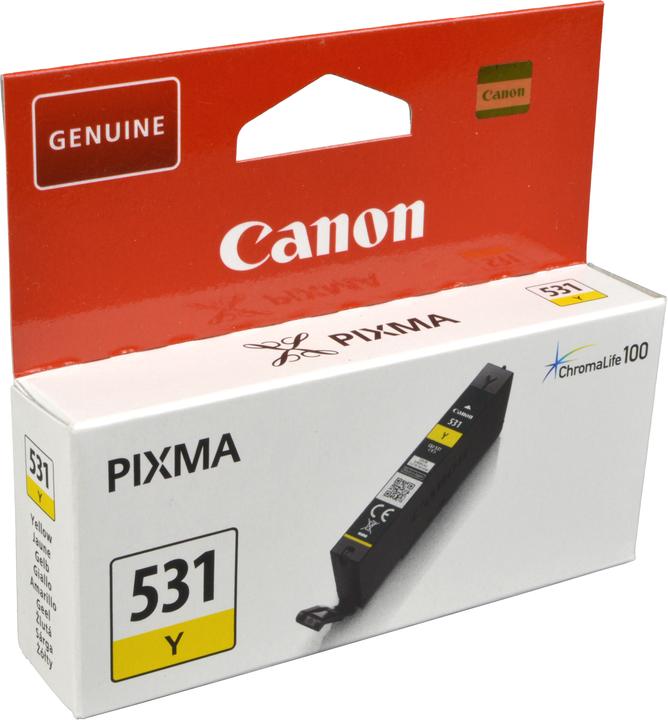 Actual product image Canon CLI-531 (Y) (Y)