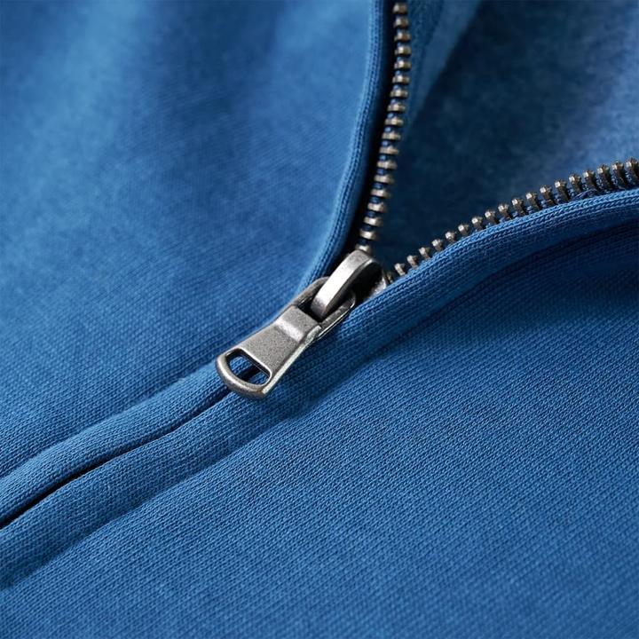 Immagine prodotto VidaXL Maglia con cappuccio per bambini blu 128,Materiale: 80 % cotone. 20 (128)