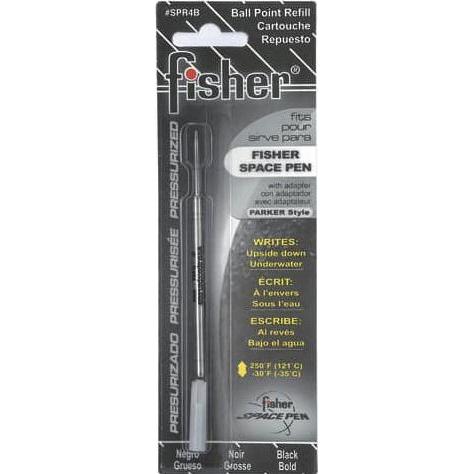 Fisher, Ersatzpatrone, Kugelschreibermine B schwarz