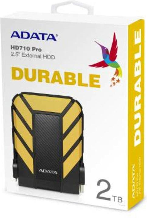 Image du produit Adata disque dur externe HD710P Yellow 2TB USB 3.0 (2 To)