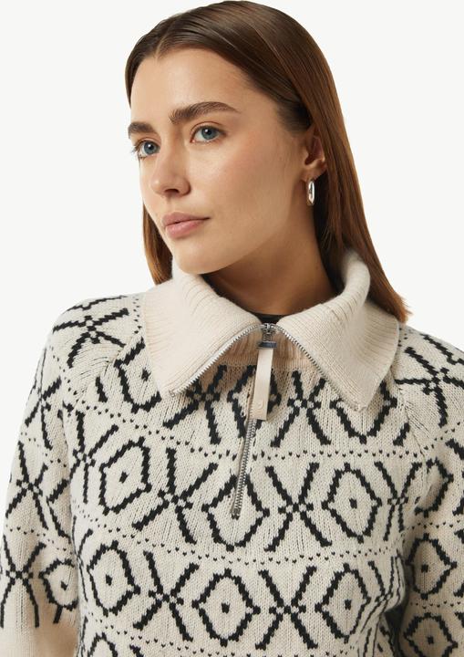 Immagine prodotto Comma Strickpullover Strickpullover mit Troyer-Kragen (36)