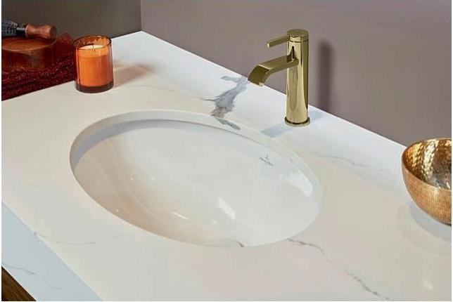 Produktbild Villeroy & Boch V&B Unterbauwaschtisch EVANA 500x350mm, mit ÜL we (350 mm, 500 mm)