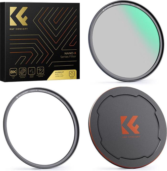 K&F Concept Concept Magnetic CPL Filter Nano X - 62mm