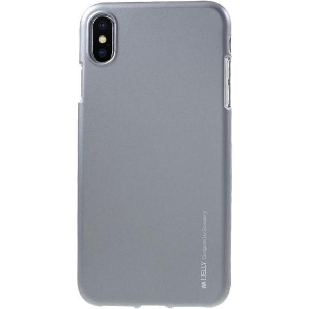 Goospery i Jelly Metal Series (Apple iPhone XS Max), Smartphone Hülle, Grau