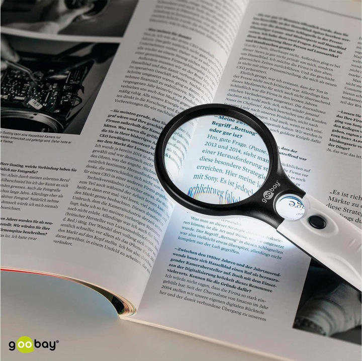 Immagine prodotto Goobay Lente di lettura a LED