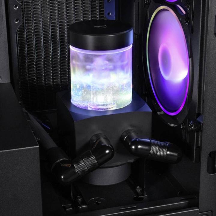 Productafbeelding Alphacool Core 100 Aurora ARGB Compensatiereservoir, acryl