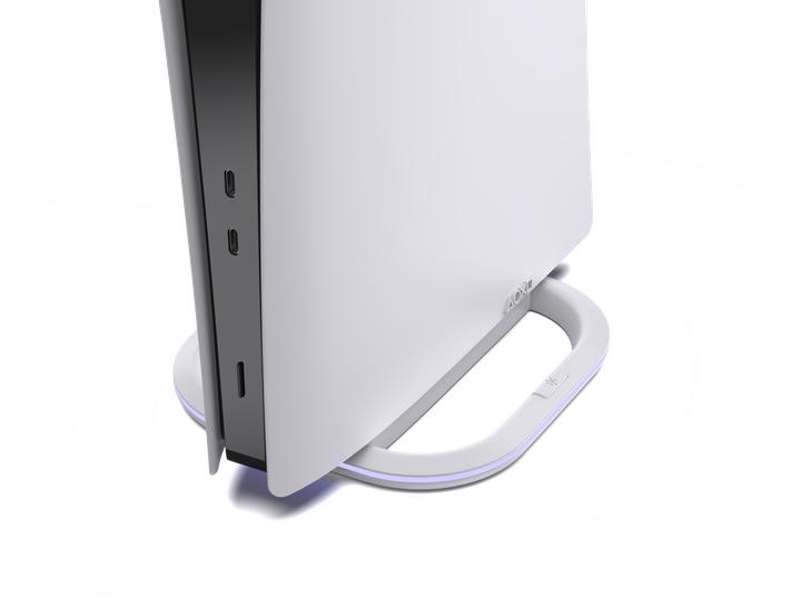 Honcam PS5, PS5 Slim, PS5 Pro Vertikaler Standfuss mit LED (PS5, PS5 Digital Edition)