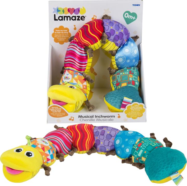 Actual product image Tomy Music Worm