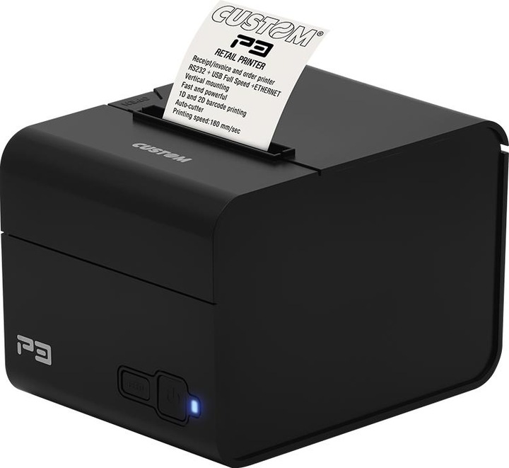 Custom PRINTER P3X 80MM ETH USB RS232 (USB, Ethernet)