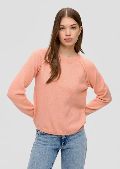 Image du produit s.Oliver Strickpullover Strickpullover mit Rollsaum (M)