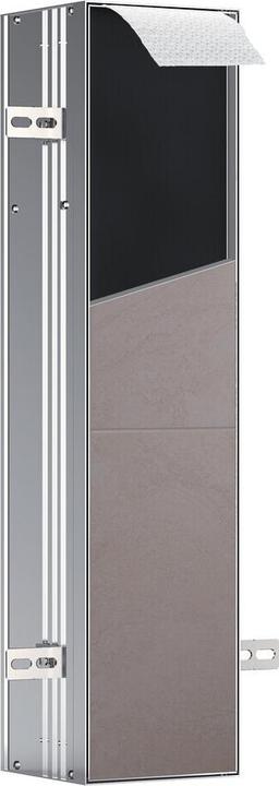Productafbeelding Emco WC-module ASIS PLUS UP 658x154mm Deurscharnier links Aluminium
