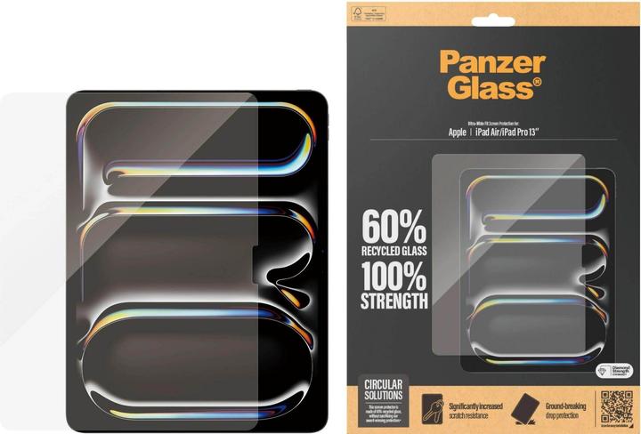 PanzerGlass Ultra-Wide Fit (1 pcs., iPad Air 13 2024 (M2), iPad Pro 13 2024 (M4))