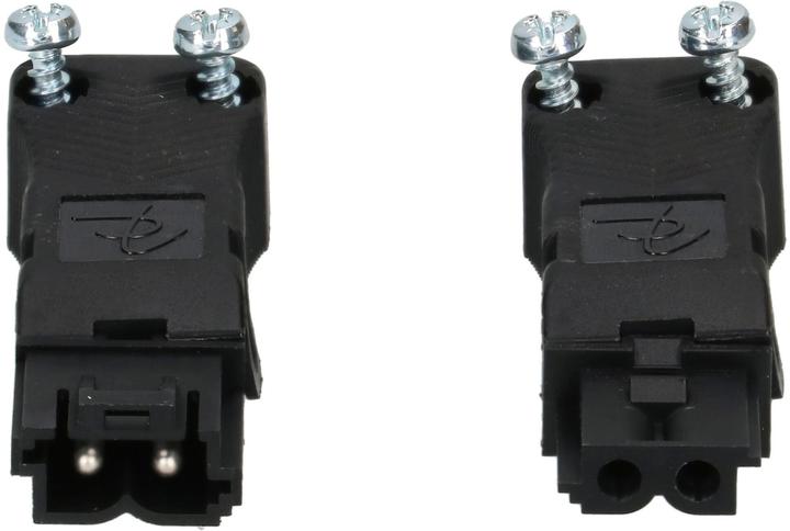 Actual product image Max Hauri Flat plug and coupling