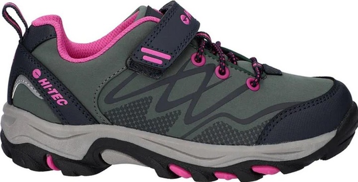 Actual product image Hi-Tec Girls Blackout Low Cut Walking Shoes (37)