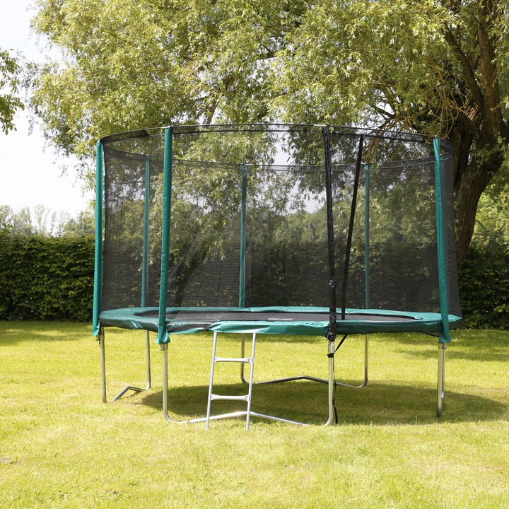 Actual product image Relaxdays Ladder For Trampoline